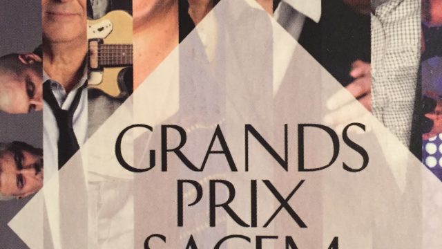 Grands Prix Sacem 2016 2